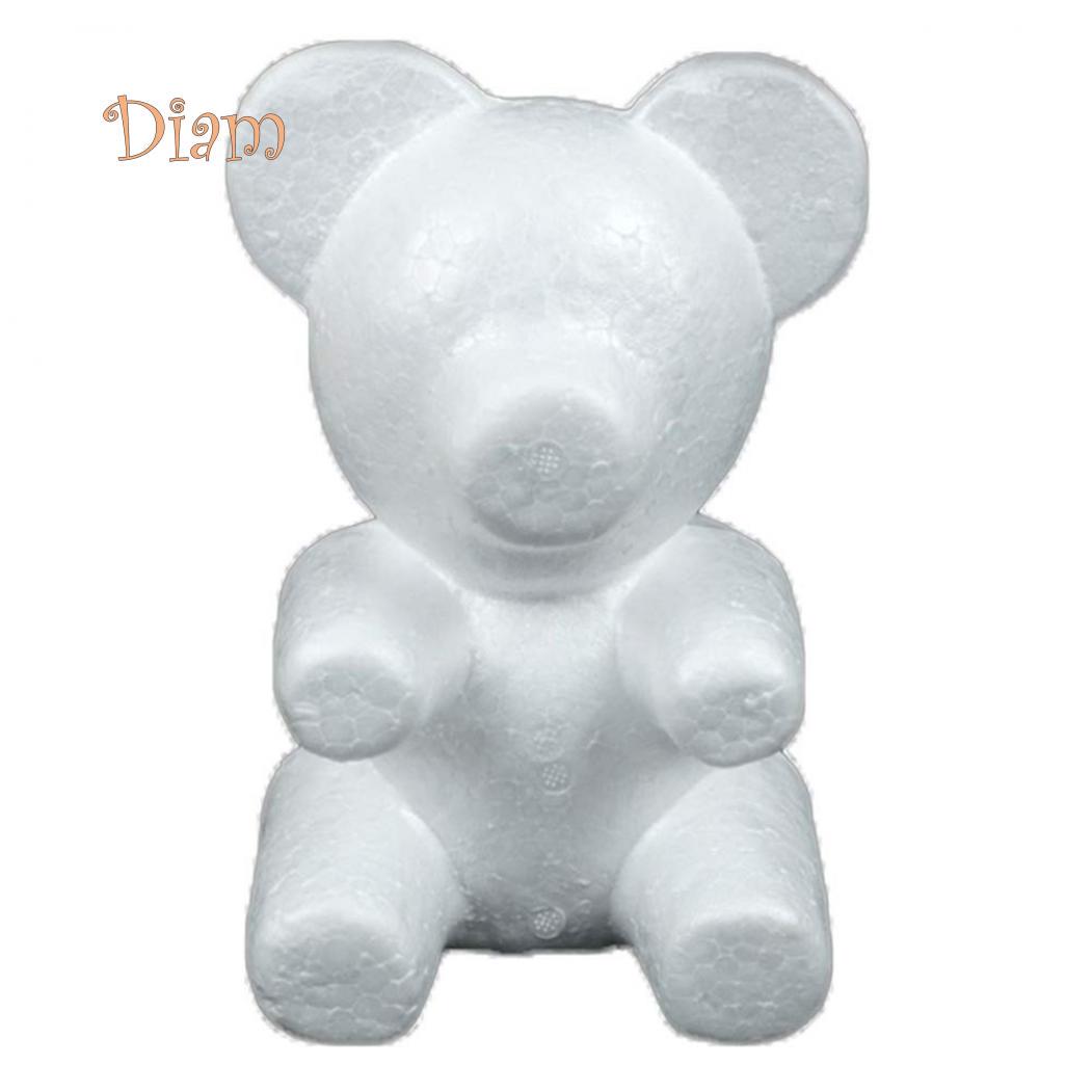 Фигурка медведя из пенопласта, для поделок и творчества Big белый
Фигурка медведя из пенопласта, для поделок и творчества Big белый