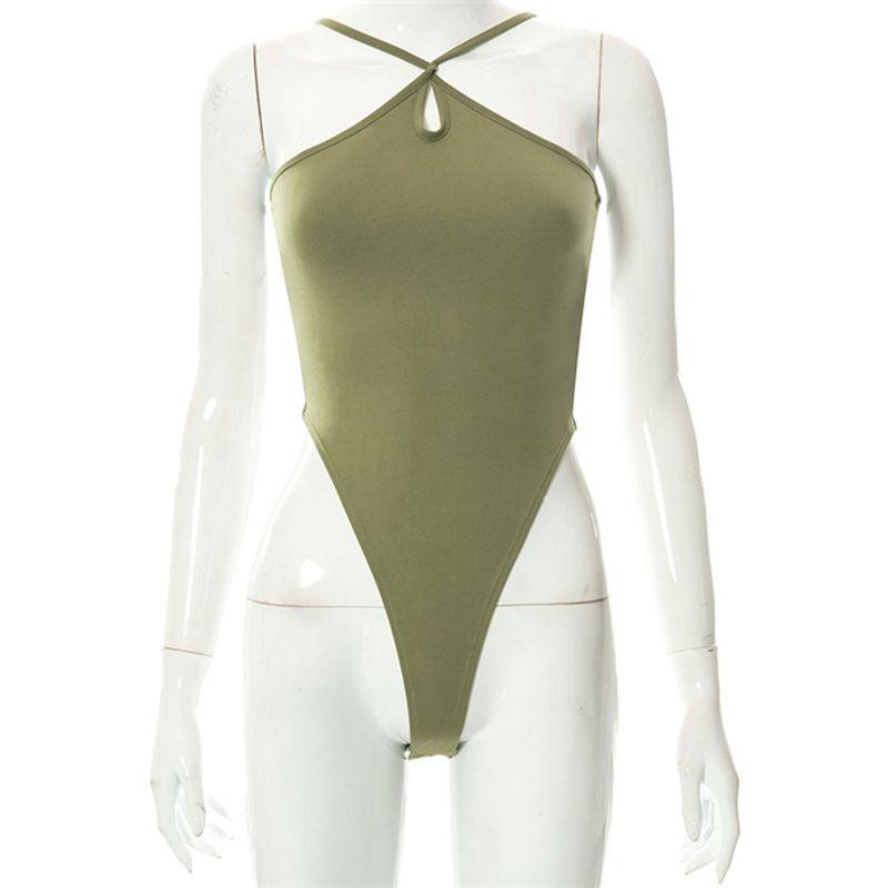 Европейский и американский сексуальный облегающий комбинезон с открытой спиной Green L
Европейский и американский сексуальный облегающий комбинезон с открытой спиной Green L