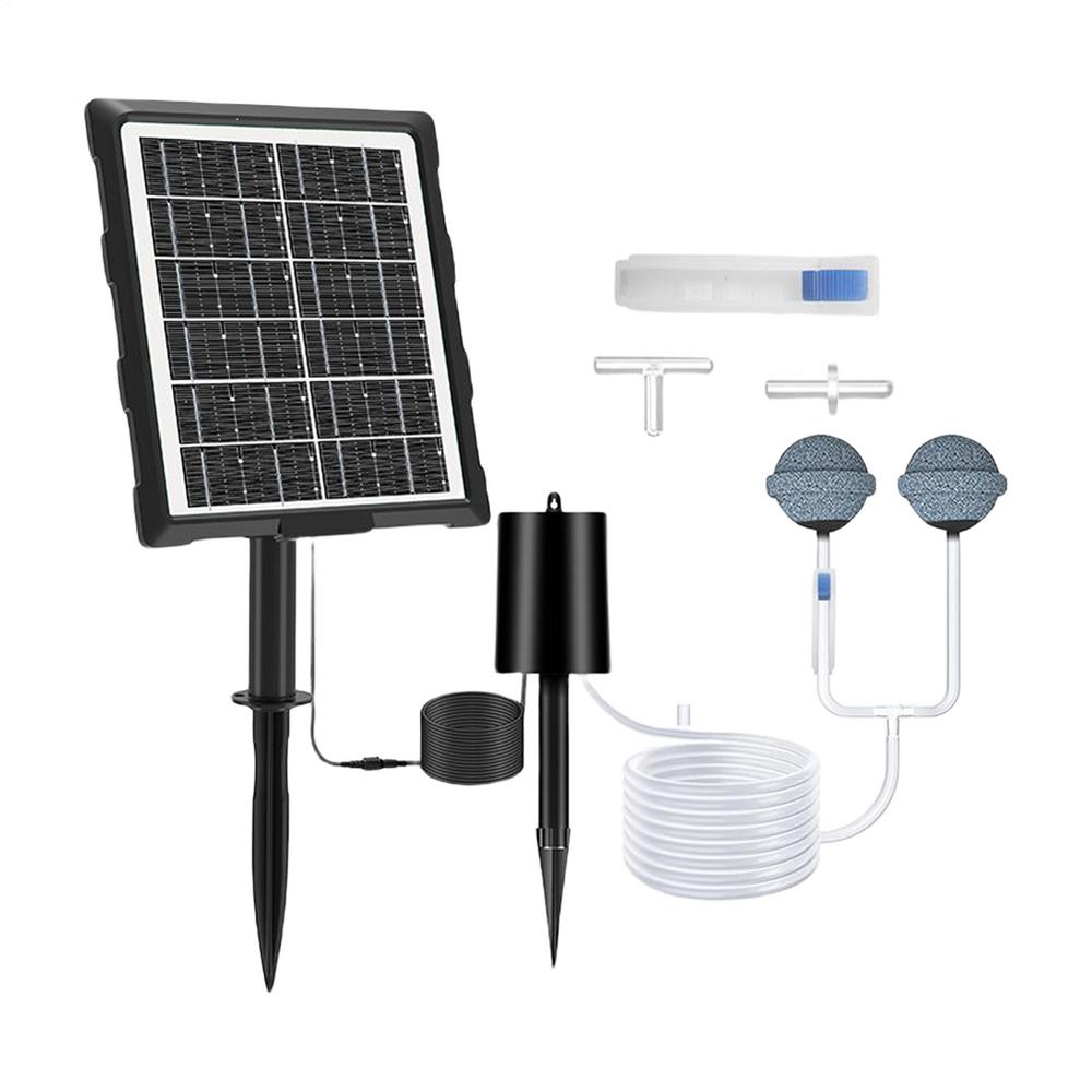 Solar Aerator For Pond Solar Aquarium Air Pump 3 Working Modes Waterproof Silent Oxygen Aerator With Pipe And Air Bubble Stone чорний
Solar Aerator For Pond Solar Aquarium Air Pump 3 Working Modes Waterproof Silent Oxygen Aerator With Pipe And Air Bubble Stone чорний