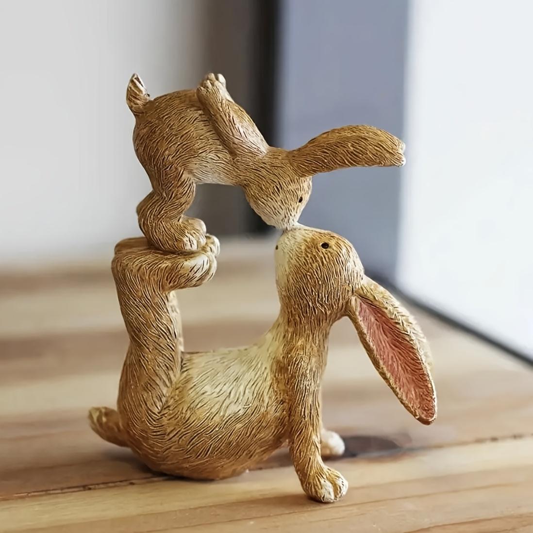 Charming Double Rabbit Easter Sculpture – Affectionate Interaction Design, Warm Resin Home Decor for Indoor or Outdoor Use
Charming Double Rabbit Easter Sculpture – Affectionate Interaction Design, Warm Resin Home Decor for Indoor or Outdoor Use