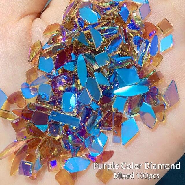 100 шт., смешанные кристаллы AB для дизайна ногтей, стразы с плоской задней частью, 3D драгоценные камни для ногтей, украшения для маникюра своими руками
100 шт., смешанные кристаллы AB для дизайна ногтей, стразы с плоской задней частью, 3D драгоценные камни для ногтей, украшения для маникюра своими руками