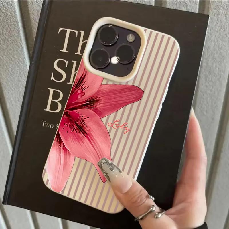 Striped Lily Flower Phone Case For iPhone 17 Pro Max 16 Plus 15 Pro 14 13 12 11 XR XS 17Air Lychee Textur Soft Cover iPhone XS Max
Striped Lily Flower Phone Case For iPhone 17 Pro Max 16 Plus 15 Pro 14 13 12 11 XR XS 17Air Lychee Textur Soft Cover iPhone XS Max