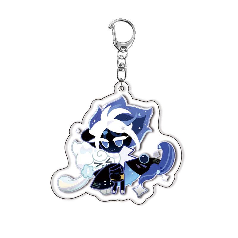 Cute Game Cookie Runing King Accessories Cartoon Q-version Keychain Bag Milk Pure Vanilla Candy Apple Princess Biscuit Keyrings
Cute Game Cookie Runing King Accessories Cartoon Q-version Keychain Bag Milk Pure Vanilla Candy Apple Princess Biscuit Keyrings