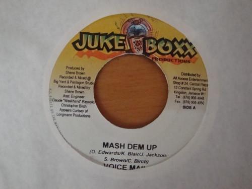 7inch Record VOICEMAIL / BLACK-ER - Mash Dem Up NONE Juke Boxx Produ Jamaica Reggae, Ska & Dub Used
7inch Record VOICEMAIL / BLACK-ER - Mash Dem Up NONE Juke Boxx Produ Jamaica Reggae, Ska & Dub Used