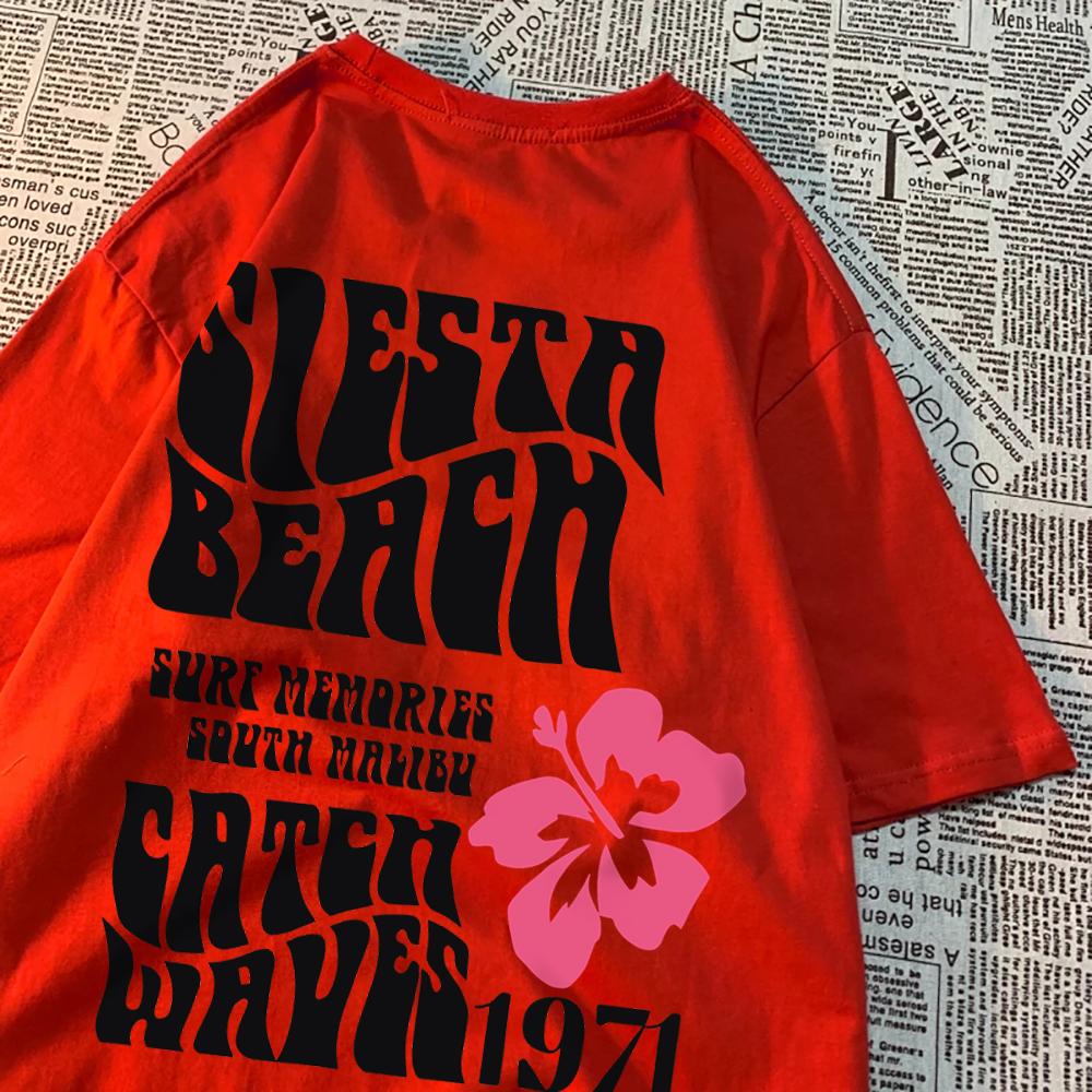 Siesta Beach Catch Waves 1971 Men Women T Shirts Breathable Summer T-Shirts Street Cotton Clothes Personality O-Neck Tshirt 4XL
Siesta Beach Catch Waves 1971 Men Women T Shirts Breathable Summer T-Shirts Street Cotton Clothes Personality O-Neck Tshirt 4XL