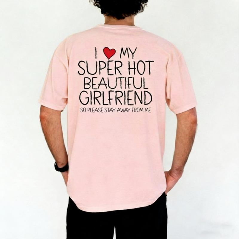 I Love Funny Boyfriend I Heart My Girlfriend Shirts Valentine High Quality TShirt Gift Hot Unisex Letters Printed Tshirt Tops 4XL
I Love Funny Boyfriend I Heart My Girlfriend Shirts Valentine High Quality TShirt Gift Hot Unisex Letters Printed Tshirt Tops 4XL