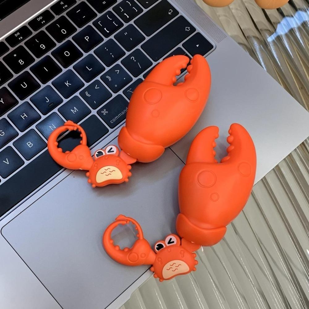 Cartoon Animals Pull String Crab Keychain 3D Crafts Lobster Key Pendant Lady/Women Lobster
Cartoon Animals Pull String Crab Keychain 3D Crafts Lobster Key Pendant Lady/Women Lobster