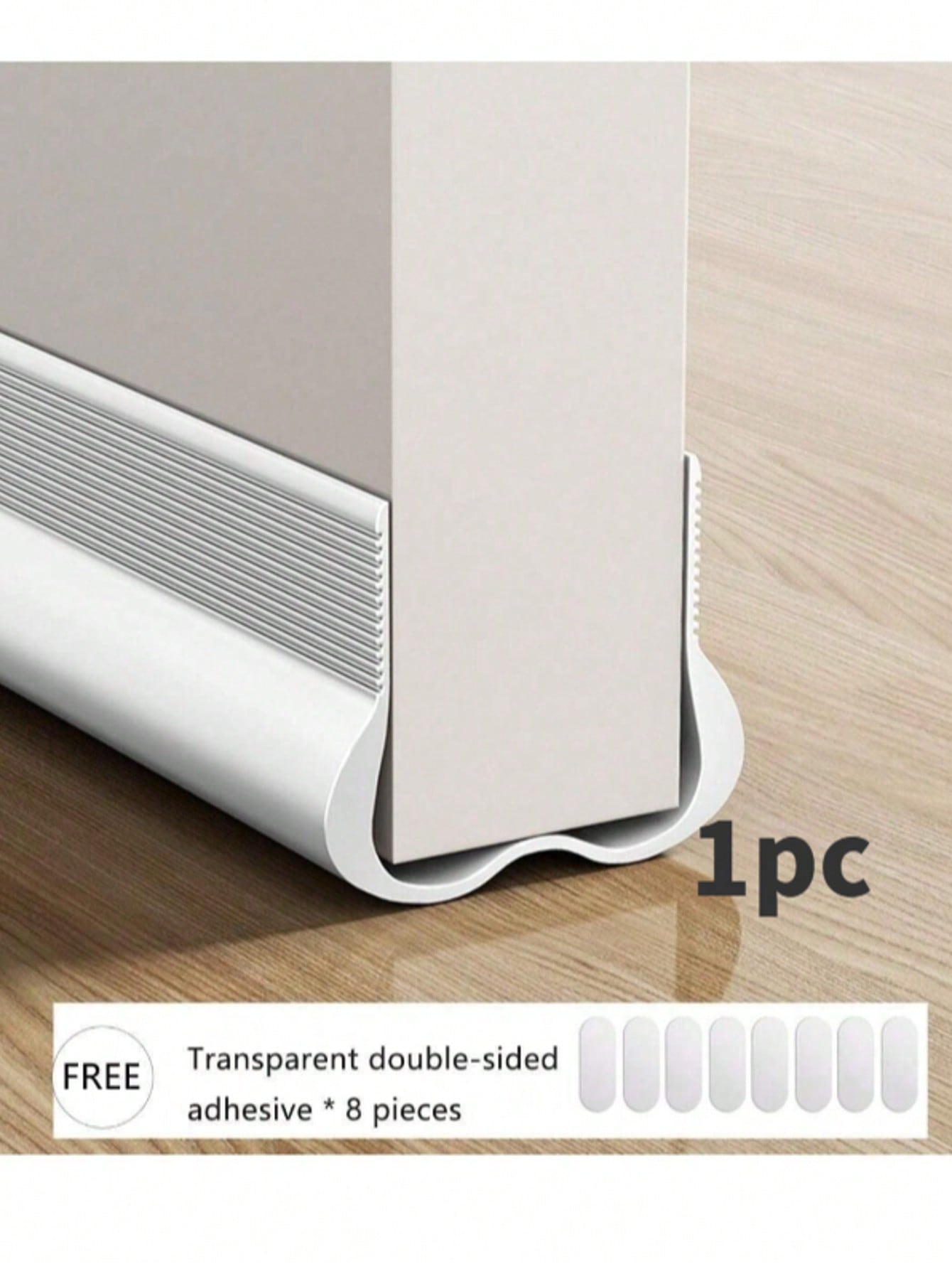 93cm/Piece Pvc Door Bottom Seal Strip For Noise Reduction And Windproof, Suitable For Air-Conditioned Rooms And Bedrooms 93cm белый
93cm/Piece Pvc Door Bottom Seal Strip For Noise Reduction And Windproof, Suitable For Air-Conditioned Rooms And Bedrooms 93cm белый