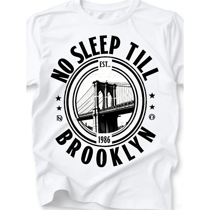 Men s T-shirts, Crew Neck No Sleep Till Brooklyn T-shirt Printed , Casual Simple Summer Cooling T-shirt A Gift for Family Members 4XL білий
Men s T-shirts, Crew Neck No Sleep Till Brooklyn T-shirt Printed , Casual Simple Summer Cooling T-shirt A Gift for Family Members 4XL білий