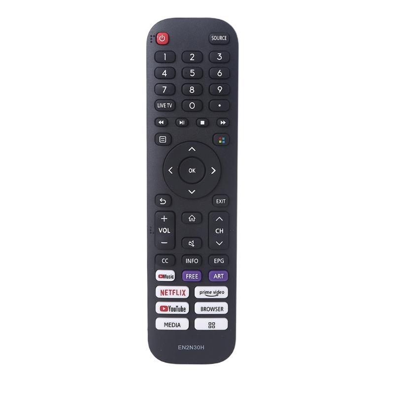 NEW EN2N30H Replaced Universal IR Remote Control for VU Hisense Smart 4K UHD TV with Netflix, Prime Video, YouTube, Browser Buttons чёрный
NEW EN2N30H Replaced Universal IR Remote Control for VU Hisense Smart 4K UHD TV with Netflix, Prime Video, YouTube, Browser Buttons чёрный