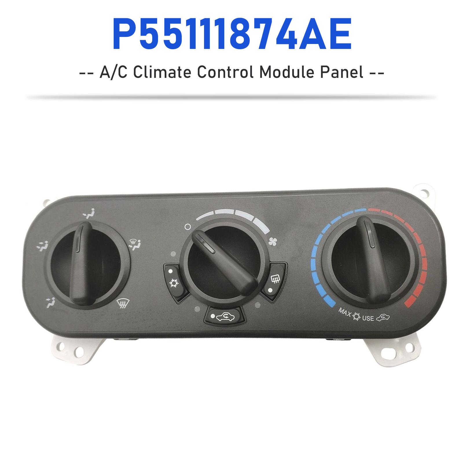 Панель модуля управления климатом кондиционера для Compass Patriot 07-09 P55111874AE
Панель модуля управления климатом кондиционера для Compass Patriot 07-09 P55111874AE
