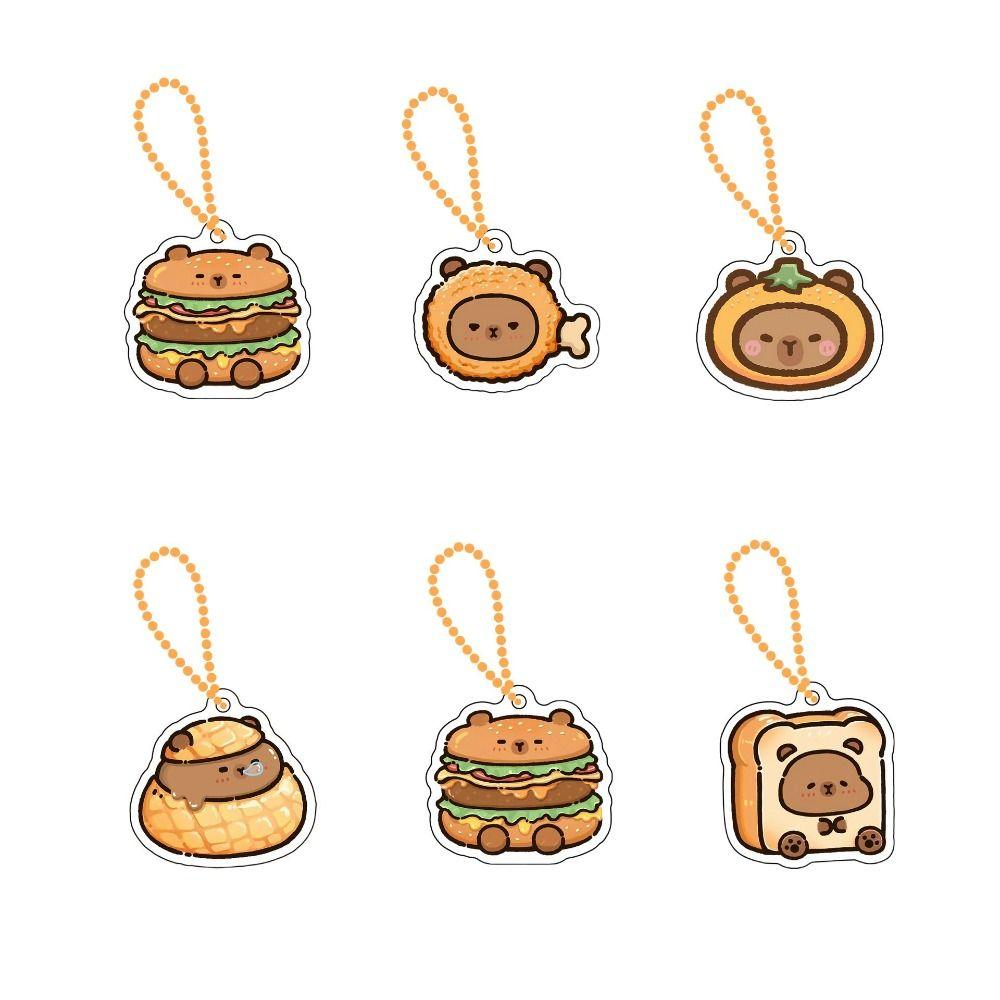 Craft Capybara Keychain Jewelry Capybara Keyrings Cartoon Kapibara Pendants Birthday Kids Gift Style 2
Craft Capybara Keychain Jewelry Capybara Keyrings Cartoon Kapibara Pendants Birthday Kids Gift Style 2