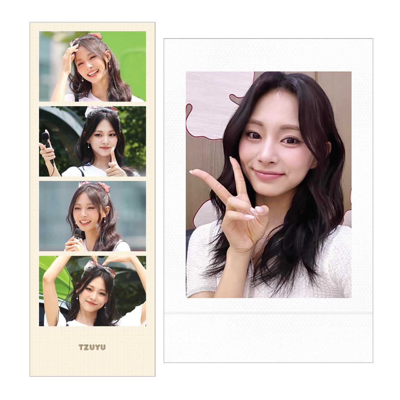 Real Set 4Cut Photo 2Sheet Polaroid 10Sheet Insenekko 10 Instax style trading Real Set K-STAR + (2 + cards) (Tzuyu TZUYU)
Real Set 4Cut Photo 2Sheet Polaroid 10Sheet Insenekko 10 Instax style trading Real Set K-STAR + (2 + cards) (Tzuyu TZUYU)