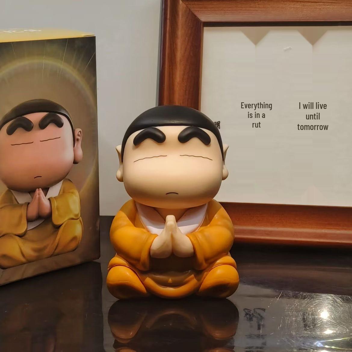 I Wax Ci Bei Creative Cute Buddha Ancestor Xiao Xin Good Luck Trendy Figure for Car, Home, or Office Decor
I Wax Ci Bei Creative Cute Buddha Ancestor Xiao Xin Good Luck Trendy Figure for Car, Home, or Office Decor