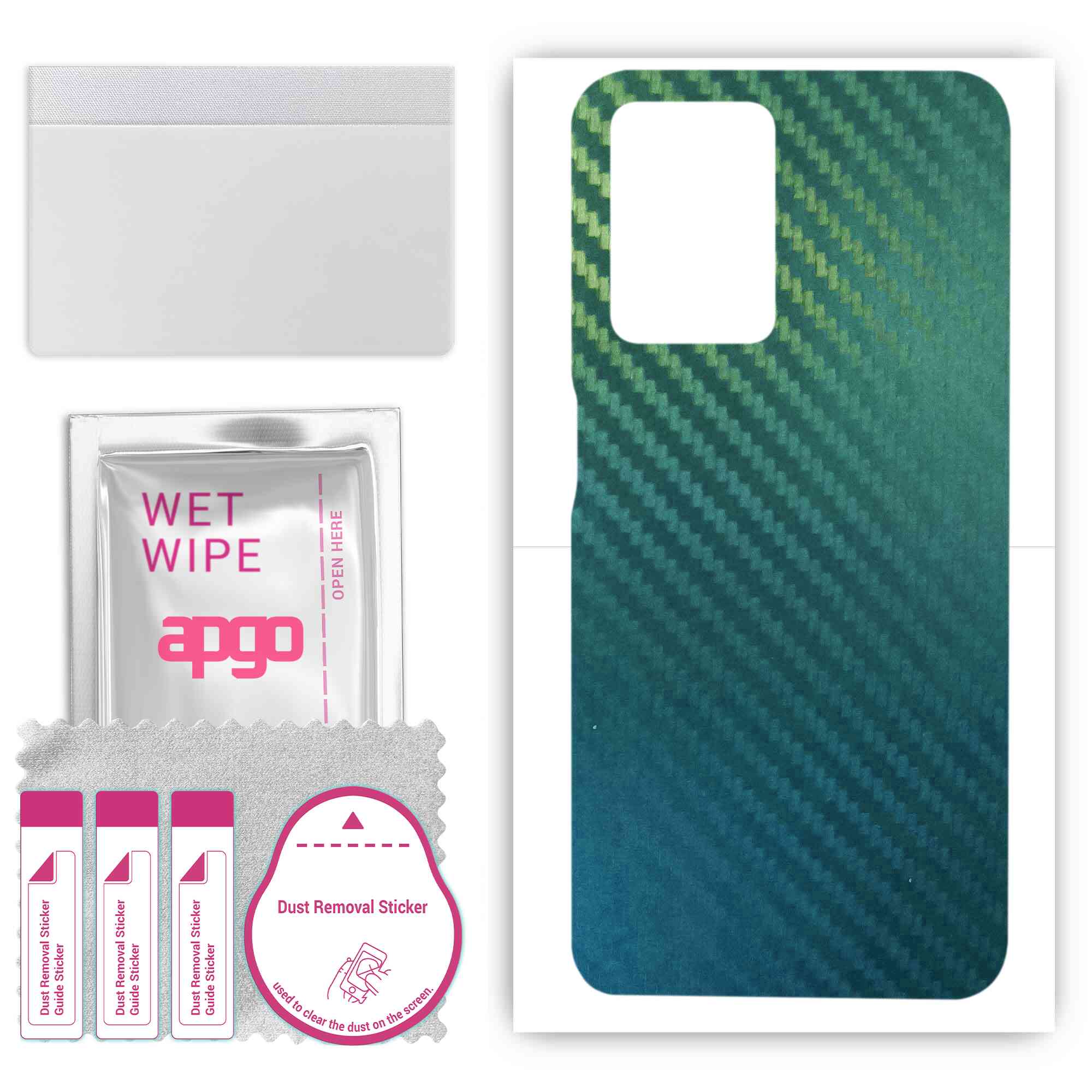 apgo Protective Skin Sticker for the back compatible with OnePlus Nord CE 2 Lite, Wrap Film, Foil, Vinyl - Pattern Carbon Chameleon CAKA1
apgo Protective Skin Sticker for the back compatible with OnePlus Nord CE 2 Lite, Wrap Film, Foil, Vinyl - Pattern Carbon Chameleon CAKA1