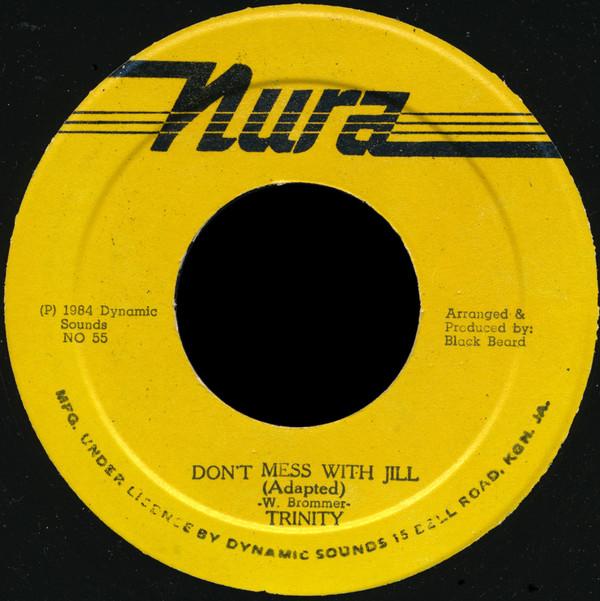 7-дюймовая пластинка TRINITY Dont Mess With Jill NO55 Nura 1984 Ямайка Регги Ска Даб Б/у
7-дюймовая пластинка TRINITY Dont Mess With Jill NO55 Nura 1984 Ямайка Регги Ска Даб Б/у
