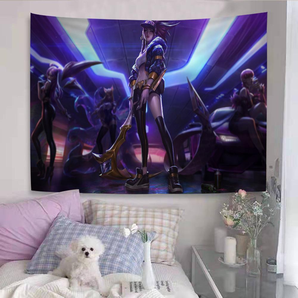 KDA Ahri Akali Kaisa Seraphine Hanging Bohemian Tapestry Cheap Hippie Bohemian Wall Tapestries Mandala Wall Hanging 74x94cm(29x37in)
KDA Ahri Akali Kaisa Seraphine Hanging Bohemian Tapestry Cheap Hippie Bohemian Wall Tapestries Mandala Wall Hanging 74x94cm(29x37in)
