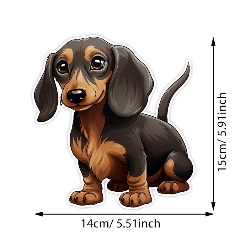 Car Sticker Dachshund Pet Dog Waterproof Vinyl Decal on Bumper Rear Window Laptop Self-adhesive Decal For Car Accessories TM13 A-15cm Longest Side
Car Sticker Dachshund Pet Dog Waterproof Vinyl Decal on Bumper Rear Window Laptop Self-adhesive Decal For Car Accessories TM13 A-15cm Longest Side