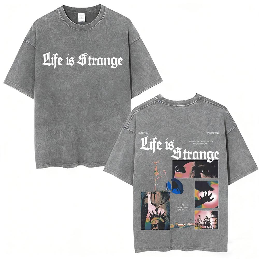 Game Life Is Strange Vintage Washed T Shirt Men Women Casual Retro Cotton Short Sleeve Tshirt Player Lover Cosplay Streetwear S
Game Life Is Strange Vintage Washed T Shirt Men Women Casual Retro Cotton Short Sleeve Tshirt Player Lover Cosplay Streetwear S