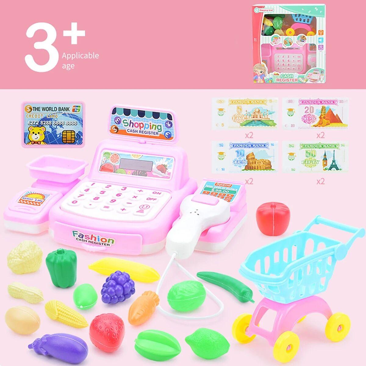Детский набор кассовых аппаратов для супермаркетов, имитация кассового аппарата со сканированием карт, семейная игрушка
Детский набор кассовых аппаратов для супермаркетов, имитация кассового аппарата со сканированием карт, семейная игрушка
