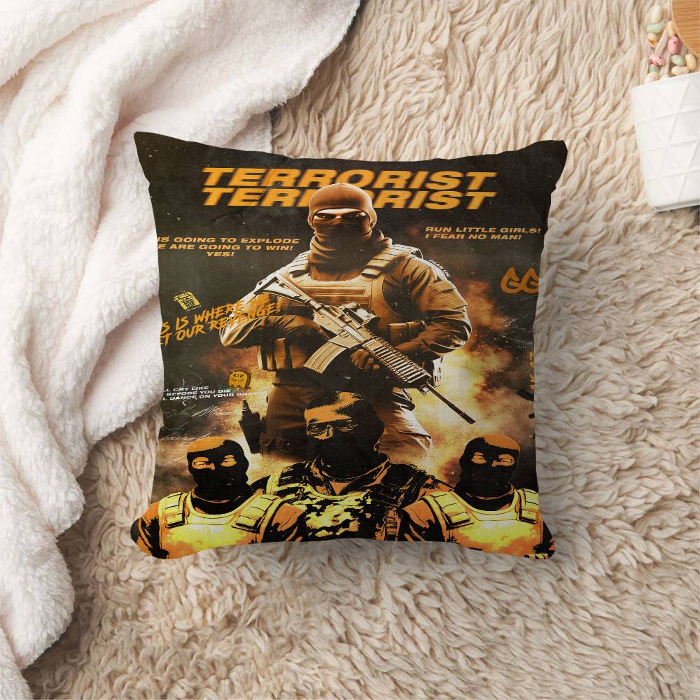 CounterStrike CS Decorative Room Aesthetics Pillow Case Home Decor Bedroom Sofa Bed Couch Pillow Cover x 30x30 cm
CounterStrike CS Decorative Room Aesthetics Pillow Case Home Decor Bedroom Sofa Bed Couch Pillow Cover x 30x30 cm