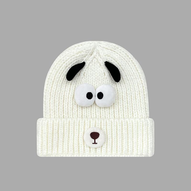 Versatile Style Hat Comfort Cute Dog And Coal Ball Shaped Knitted Hatscaps White Dog
Versatile Style Hat Comfort Cute Dog And Coal Ball Shaped Knitted Hatscaps White Dog