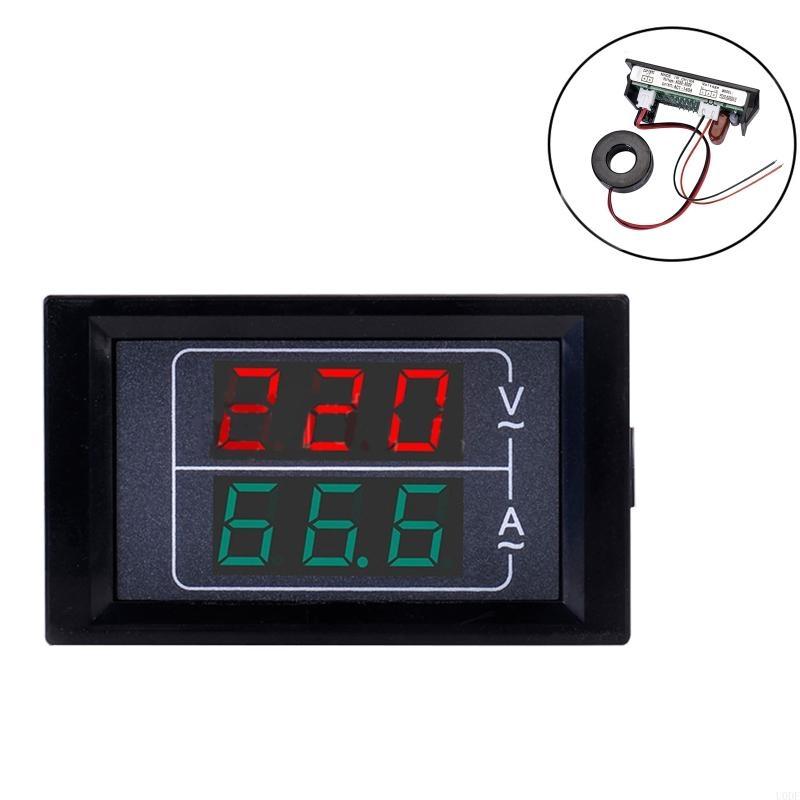 LED Voltmeter Ammeter, Red and Green Digital Multimeter Display Current Tester,AC50-500/0-600VDetector
LED Voltmeter Ammeter, Red and Green Digital Multimeter Display Current Tester,AC50-500/0-600VDetector