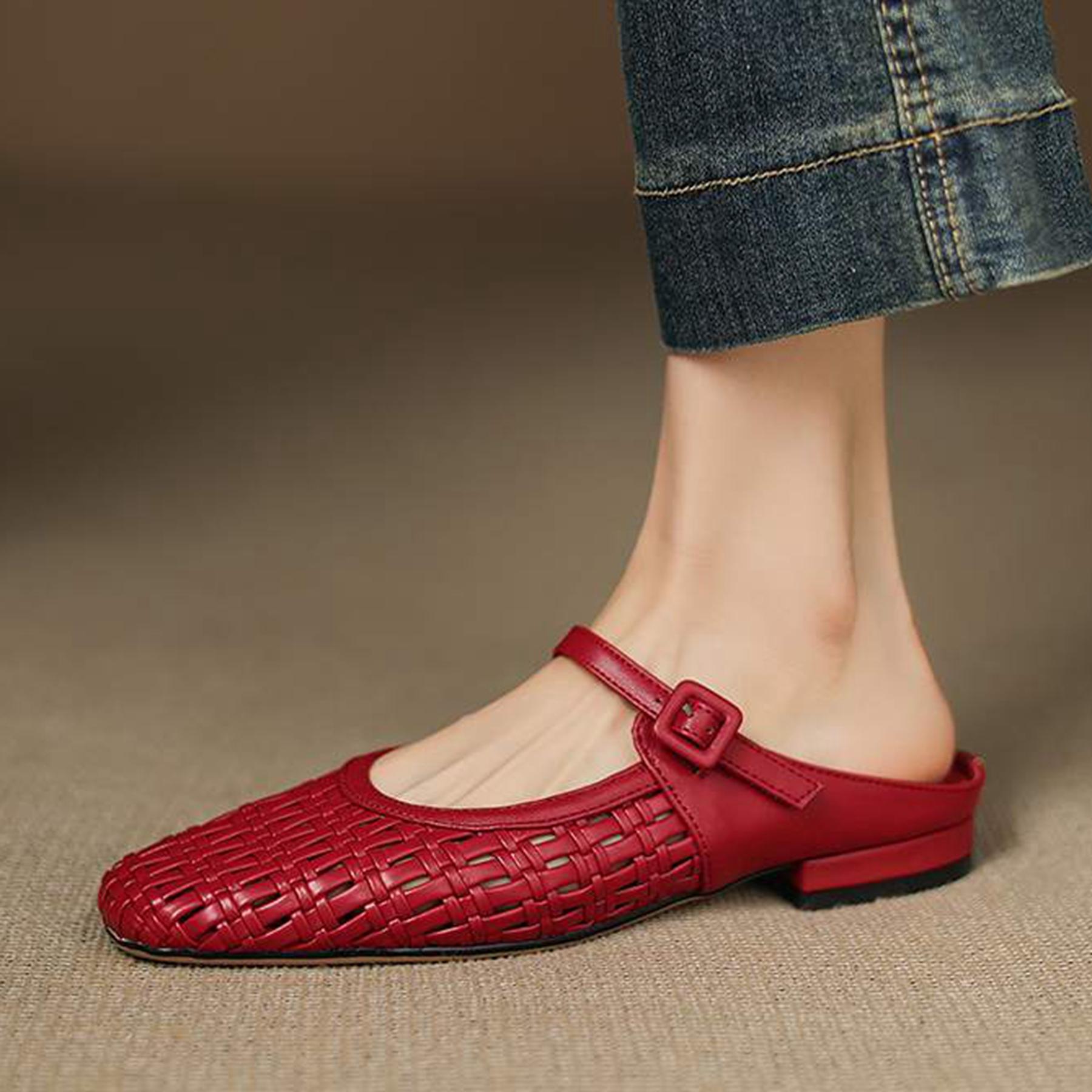 Krazing Pot Straw Weaving Mules Summer Size 42 European Design Thick Low Heels Women Women Square Toe Sandals 35 чёрный
Krazing Pot Straw Weaving Mules Summer Size 42 European Design Thick Low Heels Women Women Square Toe Sandals 35 чёрный