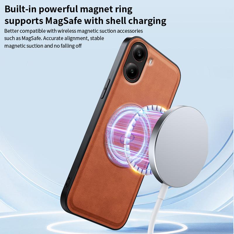Magnetic Case for Xiaomi Redmi Turbo 4 5G/Poco X7 Pro 5G PU+TPU+PC Phone Back Cover Drop Resistant Green
Magnetic Case for Xiaomi Redmi Turbo 4 5G/Poco X7 Pro 5G PU+TPU+PC Phone Back Cover Drop Resistant Green