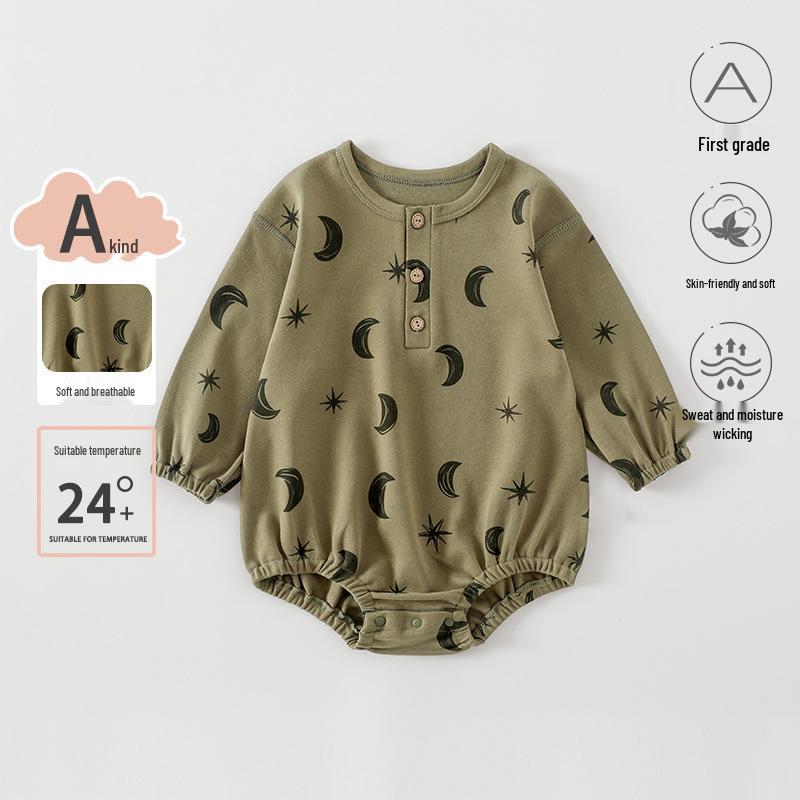 Modal Cotton Newborn Onesie: Spring-Autumn Baby Romper Monk Suit Size 59
Modal Cotton Newborn Onesie: Spring-Autumn Baby Romper Monk Suit Size 59