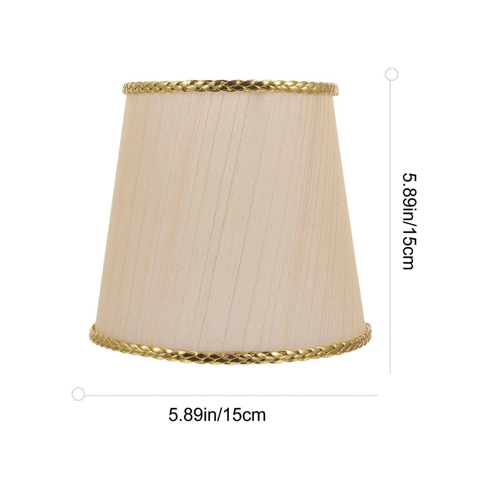 1Pcs Cloth Lampshade Decorative Lamp Cover Home Office Bedroom Table Lamp Accessory Warm Light Diffuser
1Pcs Cloth Lampshade Decorative Lamp Cover Home Office Bedroom Table Lamp Accessory Warm Light Diffuser