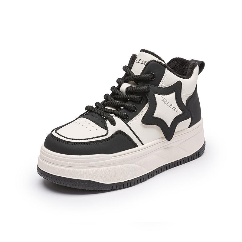 2025 Winter Fleece-Lined High-Top Dad Sneakers - Breathable & Casual Size 37 чорний
2025 Winter Fleece-Lined High-Top Dad Sneakers - Breathable & Casual Size 37 чорний