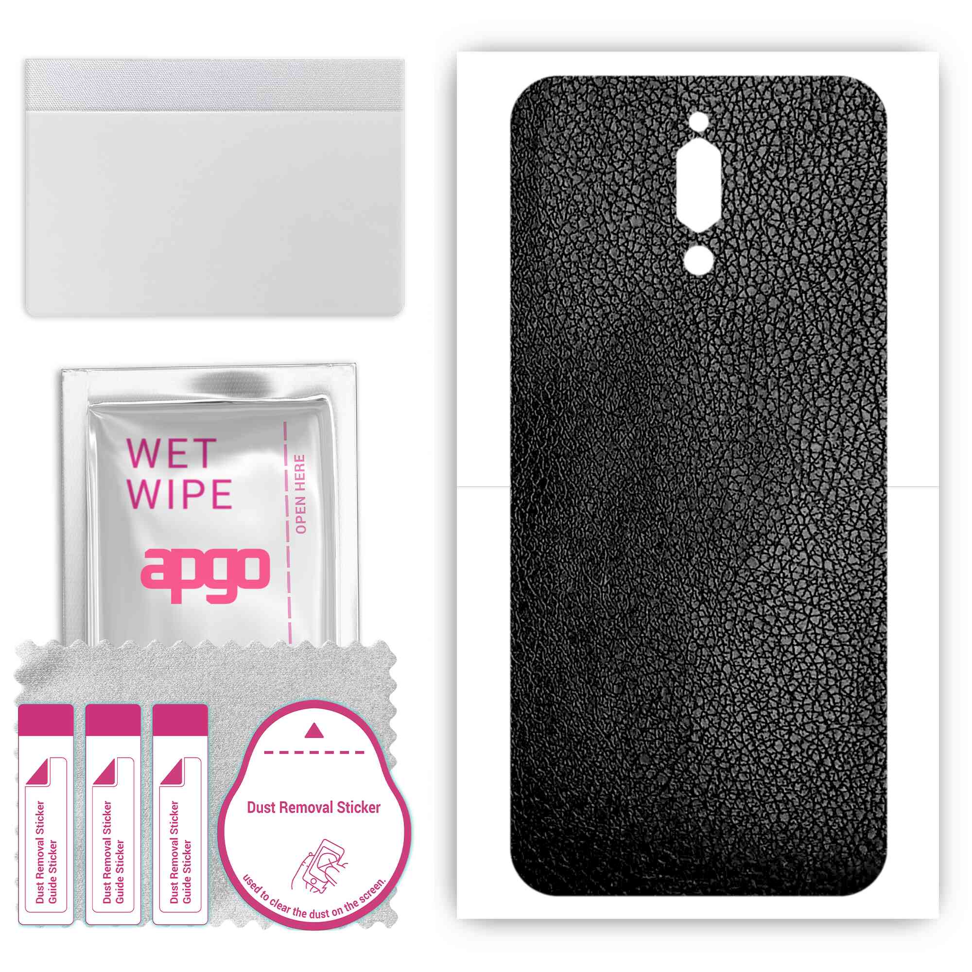 Apgo Protective Skin Sticker для задньої панелі, сумісний із ZTE nubia Red Magic 5G, Wrap Film, Foil, Vinyl - Pattern Black Leather
Apgo Protective Skin Sticker для задньої панелі, сумісний із ZTE nubia Red Magic 5G, Wrap Film, Foil, Vinyl - Pattern Black Leather