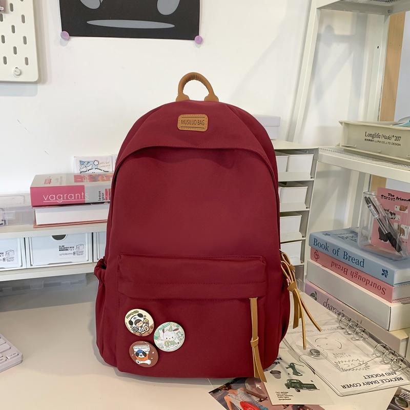 Школьный рюкзак Школьный рюкзак Студентка средней школы Большая вместимость Студент старшей школы Кампус университета Нейлоновый рюкзак Дорожный рюкзак для компьютера single package красный
Школьный рюкзак Школьный рюкзак Студентка средней школы Большая вместимость Студент старшей школы Кампус университета Нейлоновый рюкзак Дорожный рюкзак для компьютера single package красный