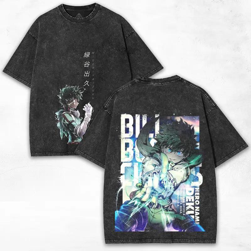Hot Anime My Hero Academia Midoriya Izuku Deku Clothing Men Women Tshirts Washed Cotton Tee Oversized T-shirt Harajuku T Shirt XXL
Hot Anime My Hero Academia Midoriya Izuku Deku Clothing Men Women Tshirts Washed Cotton Tee Oversized T-shirt Harajuku T Shirt XXL