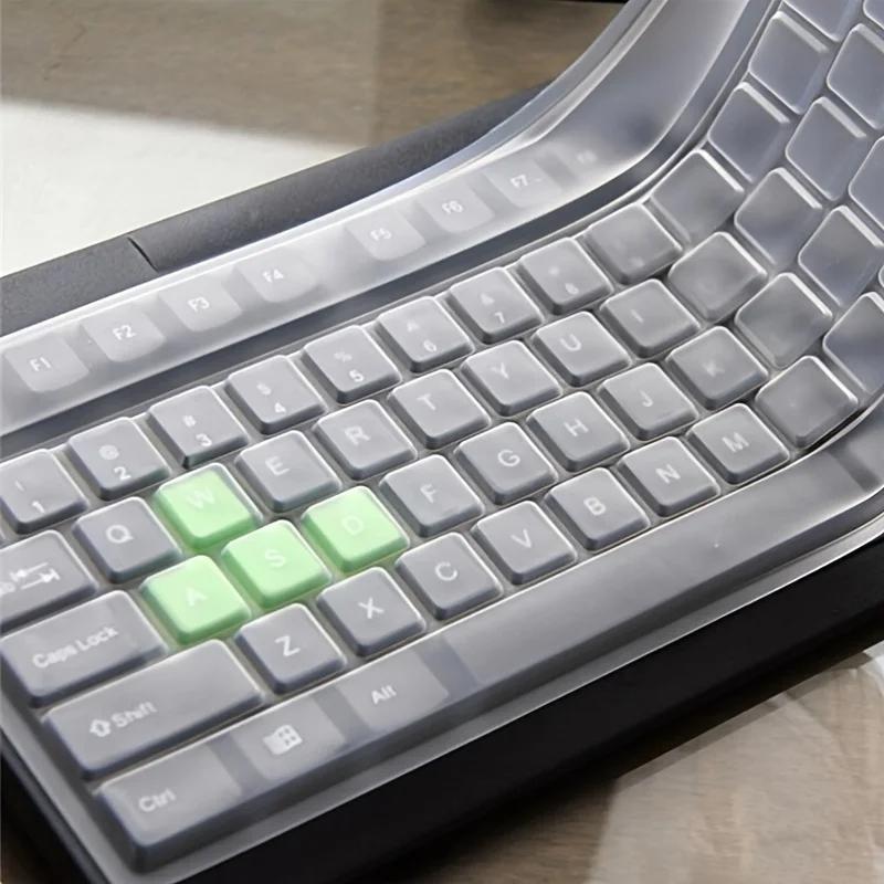 Universal Keyboard Silicone Protector Film Skin Cover Desktop PC Transparent Silica Gel Bump Concave Keyboard Transparant Cover
Universal Keyboard Silicone Protector Film Skin Cover Desktop PC Transparent Silica Gel Bump Concave Keyboard Transparant Cover