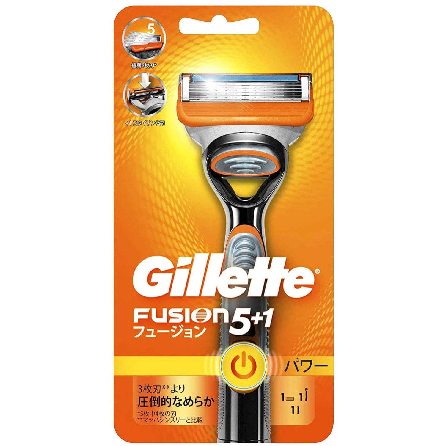 Електрична бритва для бороди Gillette Fusion, 2 предмети, асортимент 5+1 для чоловіків
Електрична бритва для бороди Gillette Fusion, 2 предмети, асортимент 5+1 для чоловіків