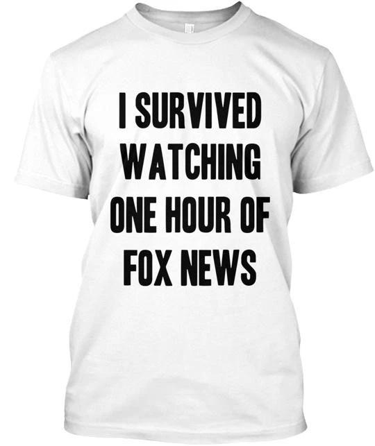 I Survived Fox News 100% Cotton T-shirt Mens Tees Top Made in the USA T-Shirt Tee Top Unisex 3XL
I Survived Fox News 100% Cotton T-shirt Mens Tees Top Made in the USA T-Shirt Tee Top Unisex 3XL