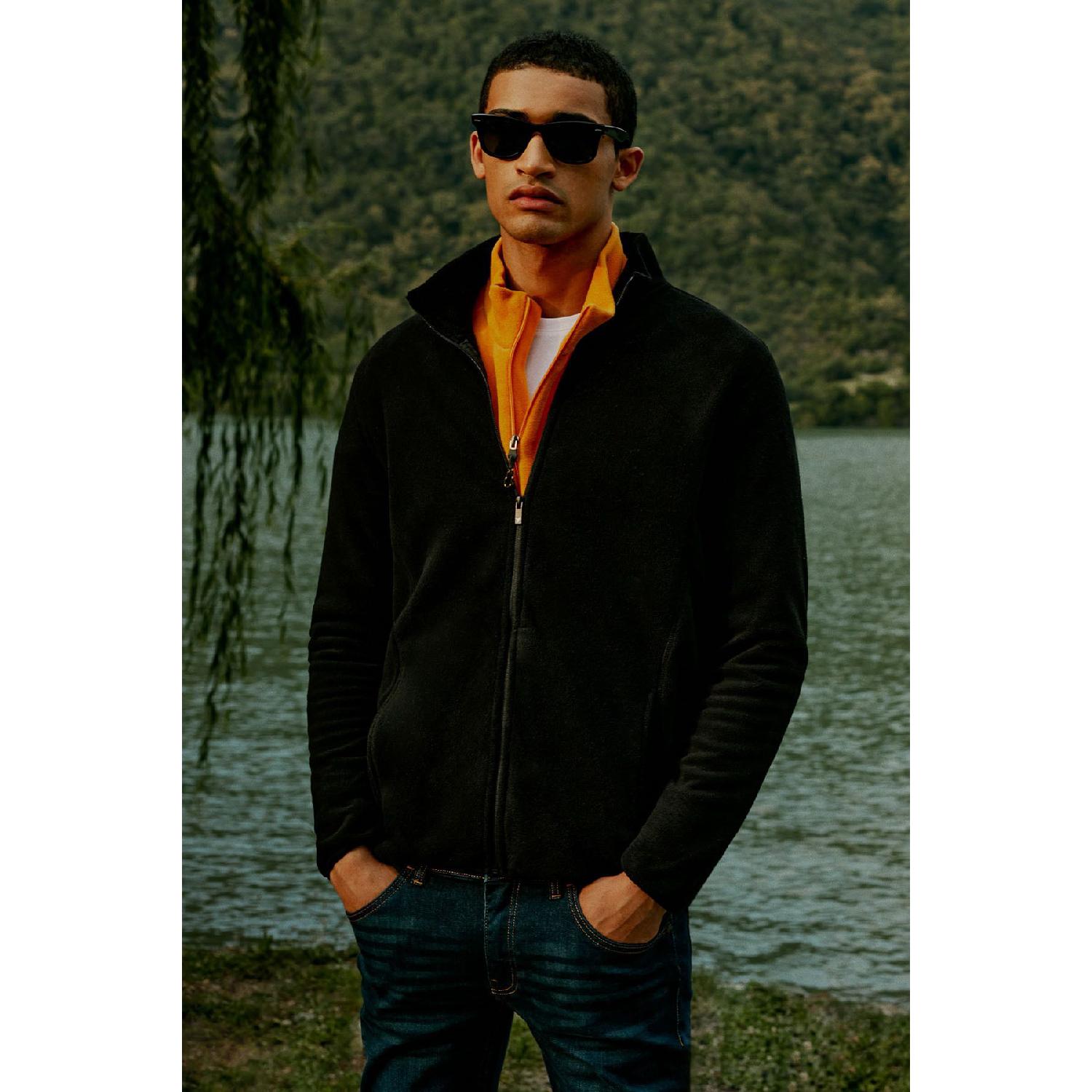 Men s Black Anti-pilling Non-pilling Standard Fit Stand-up Bato Collar Sweatshirt Fleece Jacket XL чёрный
Men s Black Anti-pilling Non-pilling Standard Fit Stand-up Bato Collar Sweatshirt Fleece Jacket XL чёрный