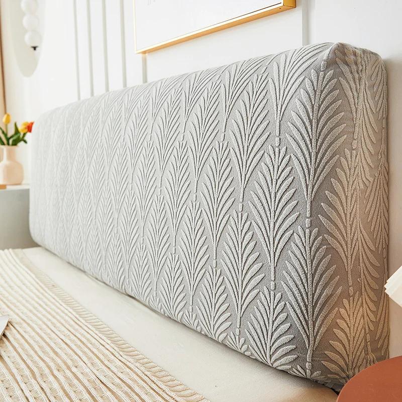 Thicken Jacquard Bed Headboard Cover Soft Elastic Bed Head Cover Leaves Printed All-inclusive Bed Headboard Dustproof Protector L120cm H50-60cm S
Thicken Jacquard Bed Headboard Cover Soft Elastic Bed Head Cover Leaves Printed All-inclusive Bed Headboard Dustproof Protector L120cm H50-60cm S