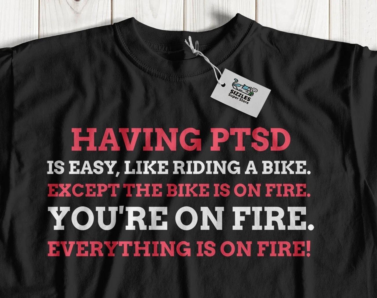 Unisex Funny PTSD T-Shirt Post-traumatic stress disorder & Mental Health Gifts XL
Unisex Funny PTSD T-Shirt Post-traumatic stress disorder & Mental Health Gifts XL