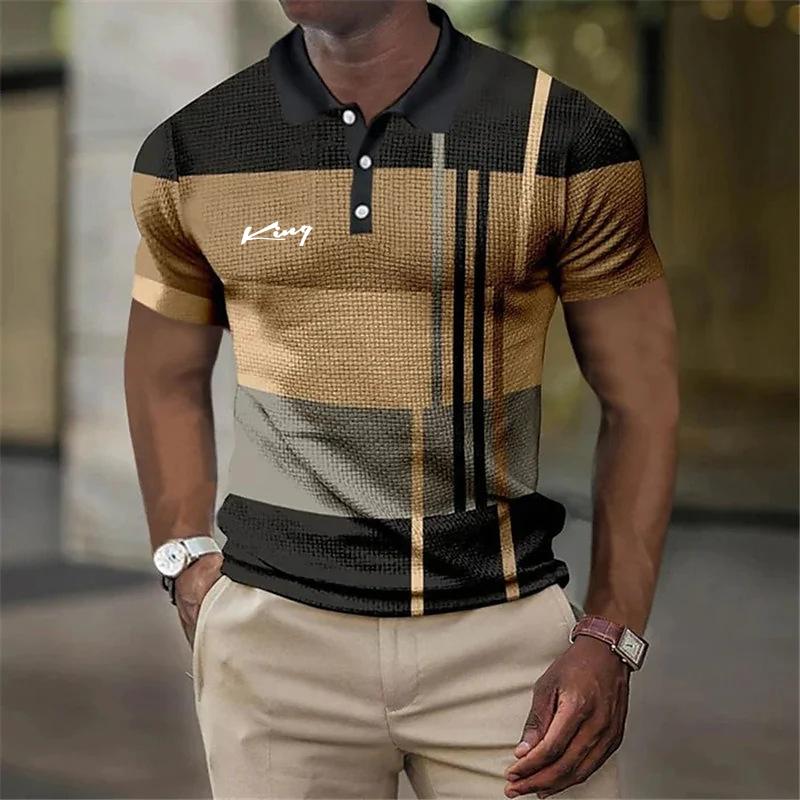 Men Summer Fashion Polo Shirt Slim Fit Short Sleeve Polo Shirt Casual Personality Men Polo Shirt Men lattice Tops Polo Shirt 3XL сірий
Men Summer Fashion Polo Shirt Slim Fit Short Sleeve Polo Shirt Casual Personality Men Polo Shirt Men lattice Tops Polo Shirt 3XL сірий
