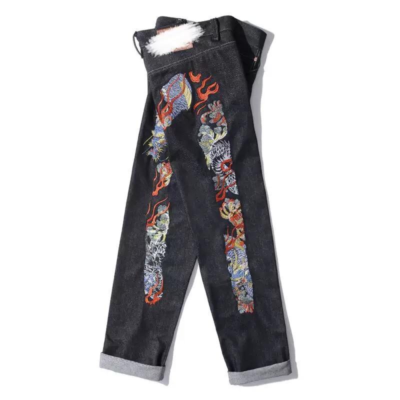 Новые японские хипстерские ретро хип-хоп модные джинсы с принтом для отдыха на улице узкие прямые брюки с вышивкой Y2k Print Stitching XXL
Новые японские хипстерские ретро хип-хоп модные джинсы с принтом для отдыха на улице узкие прямые брюки с вышивкой Y2k Print Stitching XXL