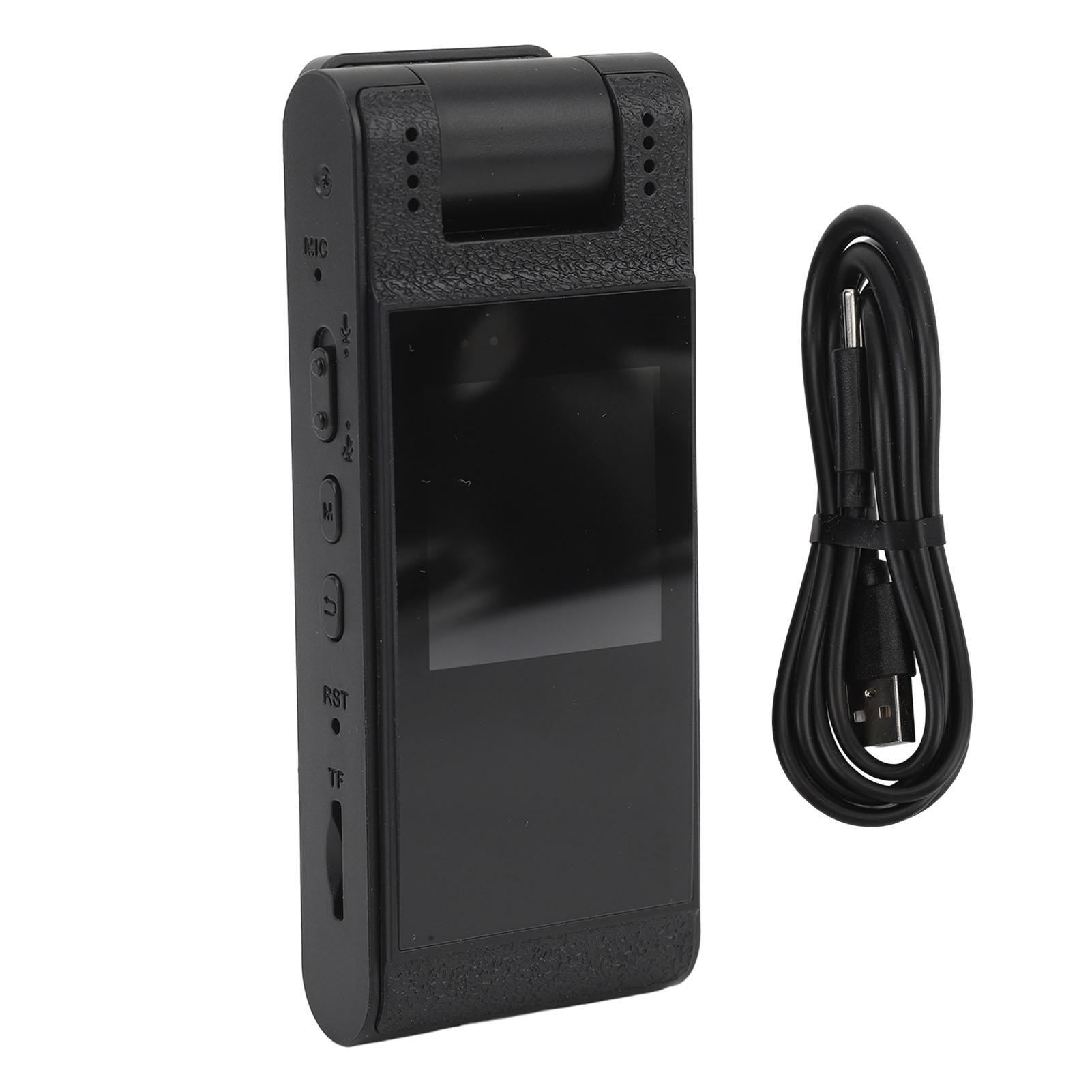 Body Worn Camera 4K 180 Degree Rotatable Lens HD 1.54in Screen Magnetic Back Clip Small Video
Body Worn Camera 4K 180 Degree Rotatable Lens HD 1.54in Screen Magnetic Back Clip Small Video