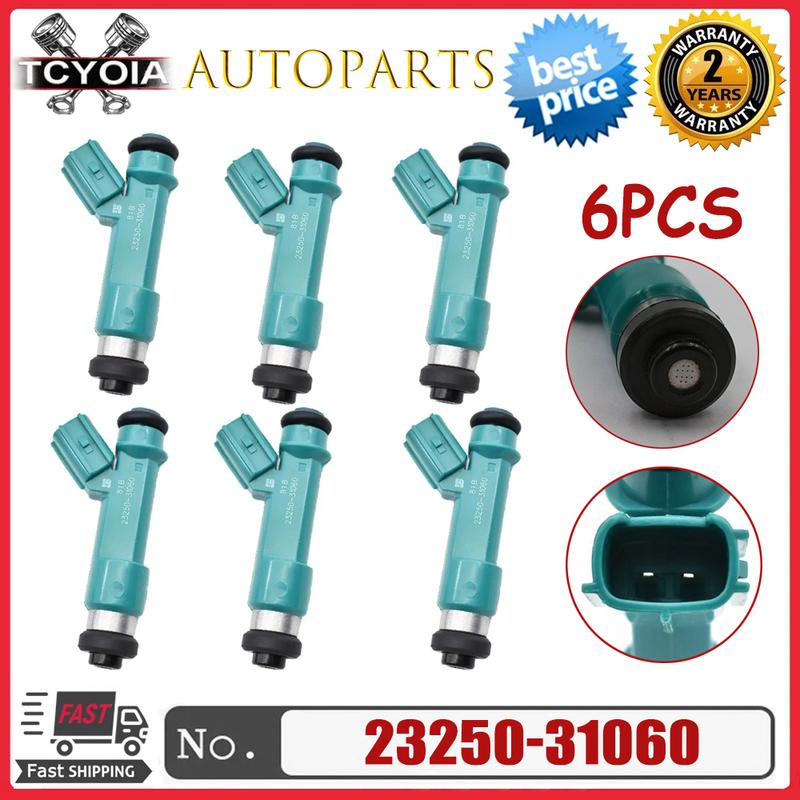 6PCS/LOT NEW Fuel Injector 23209-39075 For Toyota 4Runner FJ Cruiser Tacoma Tundra 23250-31060 2325039075 23209-39075
6PCS/LOT NEW Fuel Injector 23209-39075 For Toyota 4Runner FJ Cruiser Tacoma Tundra 23250-31060 2325039075 23209-39075