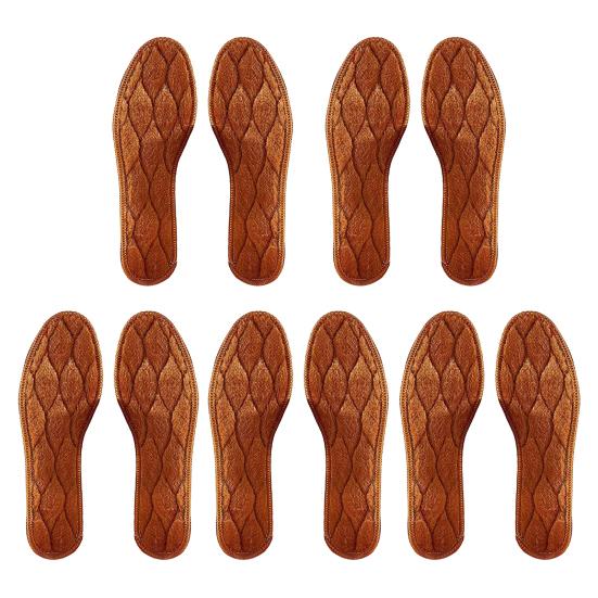 5 пар теплих зимових устілок з флісовою підкладкою, протиковзкі вставки для взуття, товсті плюшеві устілки для захисту від зимової холодної погоди 35 коричневий
5 пар теплих зимових устілок з флісовою підкладкою, протиковзкі вставки для взуття, товсті плюшеві устілки для захисту від зимової холодної погоди 35 коричневий