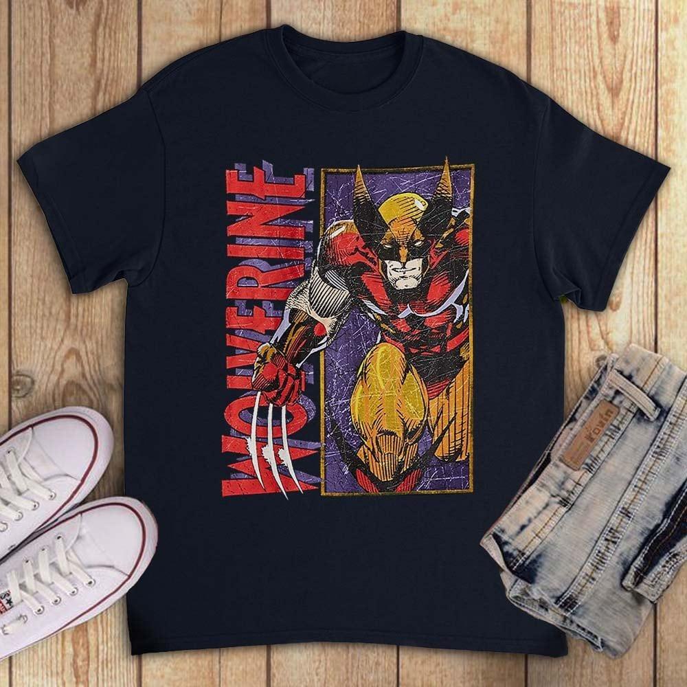 Retro Wolverine Superhero Graphic Tshirt for Men Prue Cotton Tee Fitness Print Workout Tee Streetwear Harajuku Men Clothing Top S
Retro Wolverine Superhero Graphic Tshirt for Men Prue Cotton Tee Fitness Print Workout Tee Streetwear Harajuku Men Clothing Top S