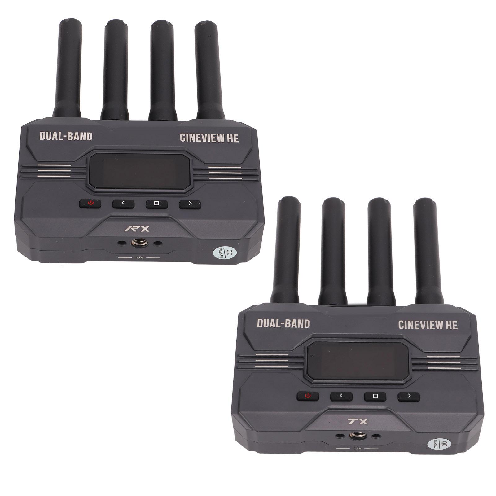 Accsoon Cineview He 1200 футов 350 м многоспектральная беспроводная система передачи видео 2,4G 5G двухдиапазонная
Accsoon Cineview He 1200 футов 350 м многоспектральная беспроводная система передачи видео 2,4G 5G двухдиапазонная