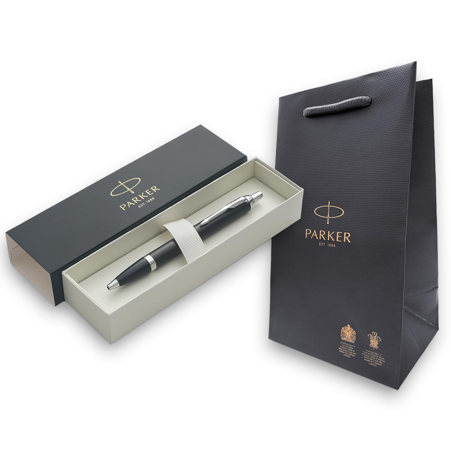 PARKER Parker IM Ballpoint Matte Black Medium Comes in a Gift Box with Shopping Official Item 2143442Z Pen, CT, Nib, Oil-based Ink, Bag, Gift, Luxury,
PARKER Parker IM Ballpoint Matte Black Medium Comes in a Gift Box with Shopping Official Item 2143442Z Pen, CT, Nib, Oil-based Ink, Bag, Gift, Luxury,