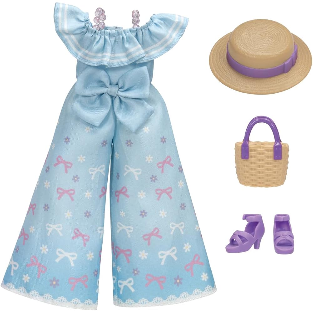 Takara Tomy Licca-chan Dress LW-07 Blue Vacation Doll Outfit Toy for Pretend Play Ages 3 and Up
Takara Tomy Licca-chan Dress LW-07 Blue Vacation Doll Outfit Toy for Pretend Play Ages 3 and Up